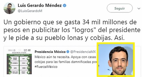 Actor criticó a Peña Nieto y la presidencia lo espía y le saca sus trapitos sucios Actor criticó a Peña Nieto y la presidencia lo espía y le saca sus trapitos sucios