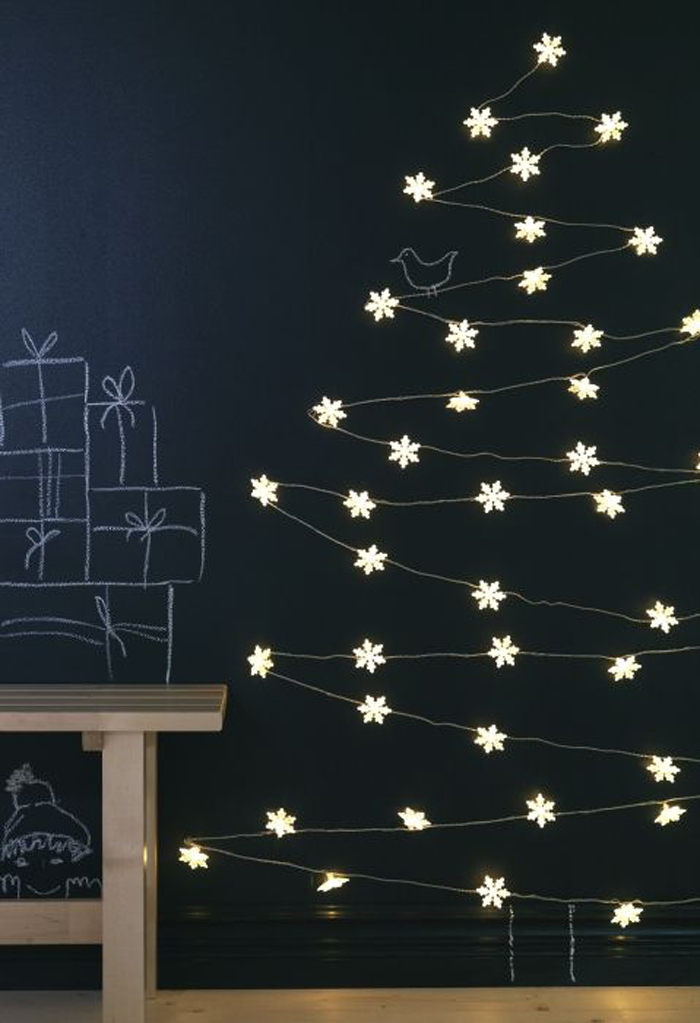These 3 Ikea Hacks Are Better Than A Real Christmas Tree Ikea Tree Hack 1 The Light Wall