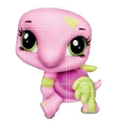 Littlest Pet Shop Singles "Speedy" Pia Ostos (#4059) Pet