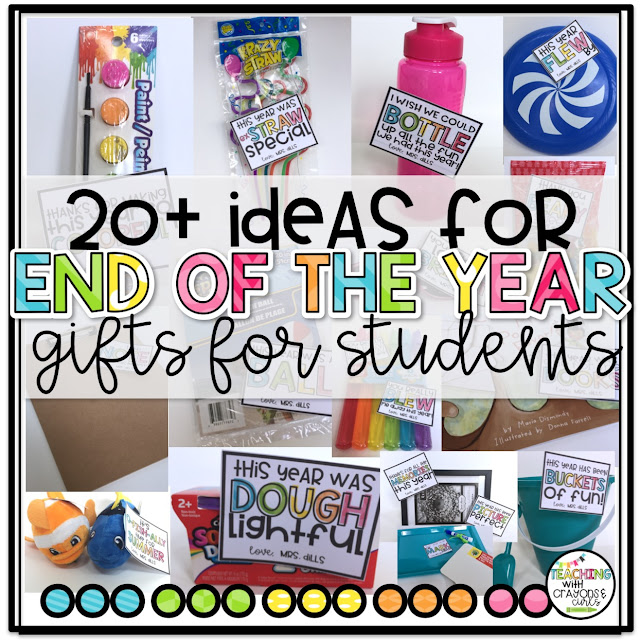 20+ {End of the Year} Gift Ideas for Students Teaching
