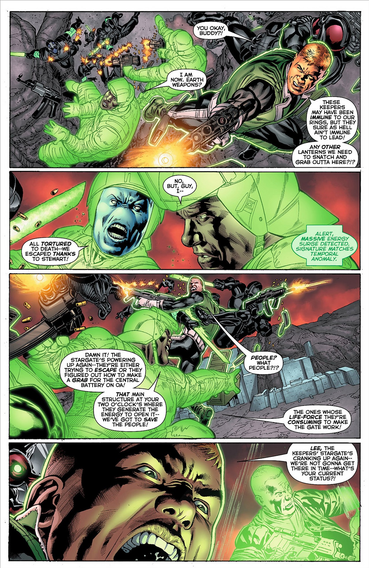 Read online Green Lantern Corps (2011) comic -  Issue #6 - 13
