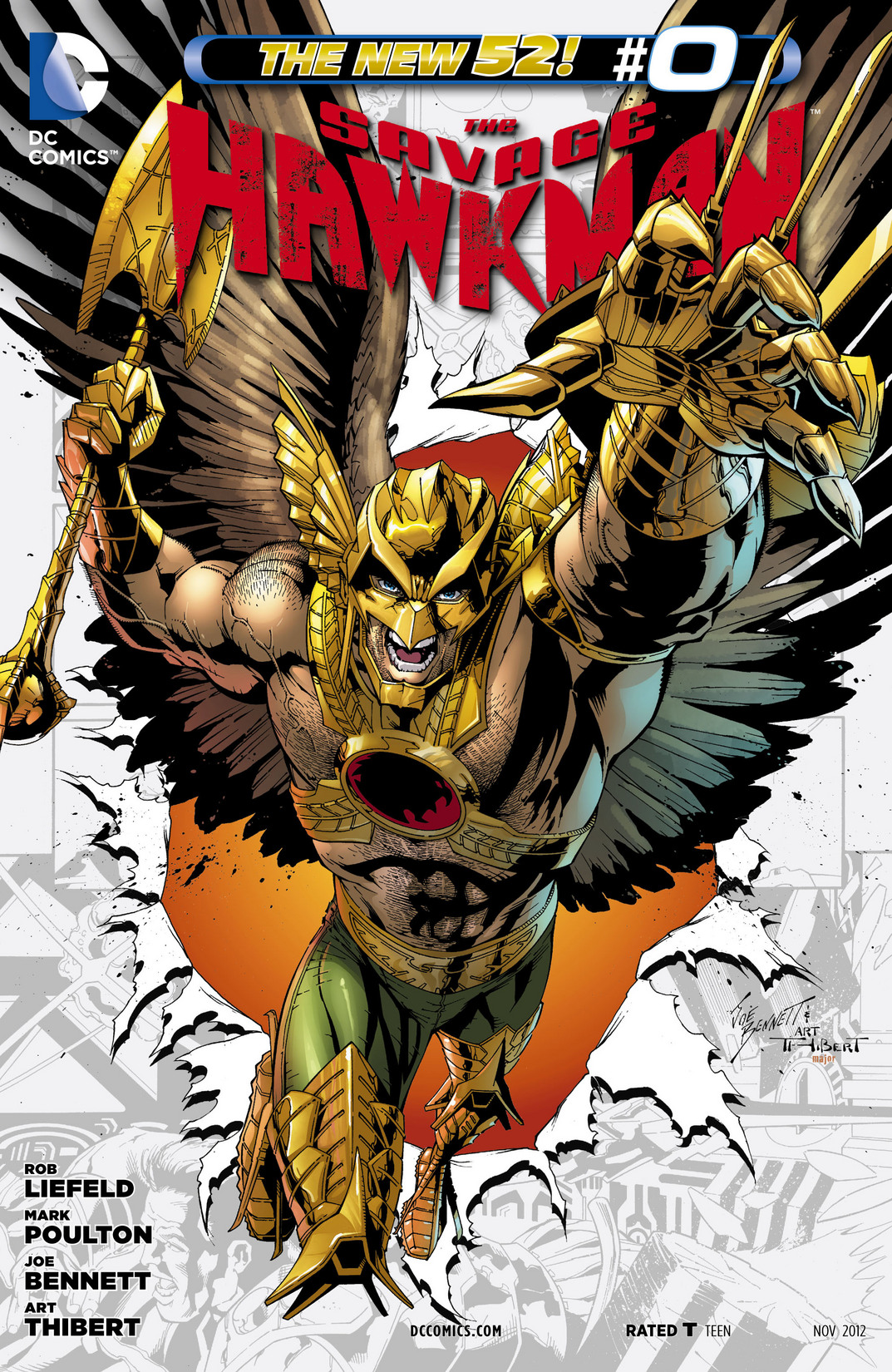 Read online The Savage Hawkman comic -  Issue #0 - 1