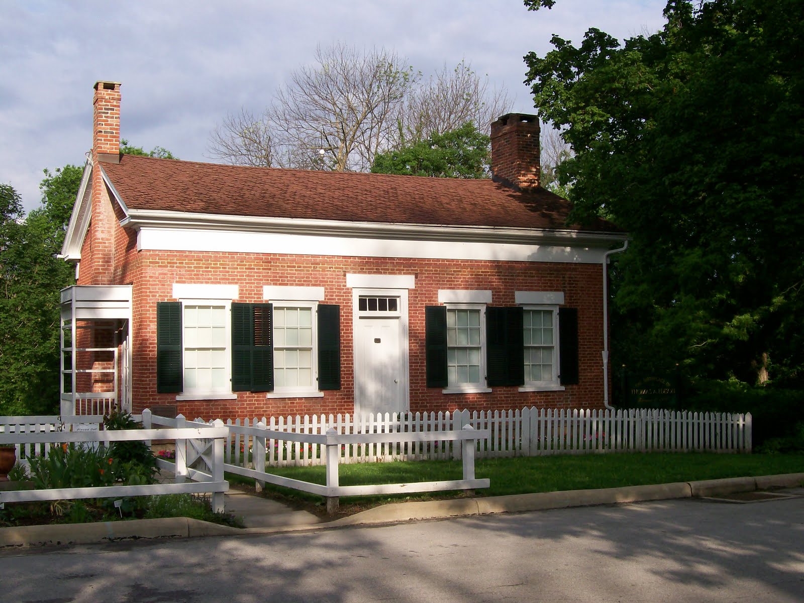Graveyard Rabbit of Sandusky Bay Edison Birthplace in Milan, Ohio