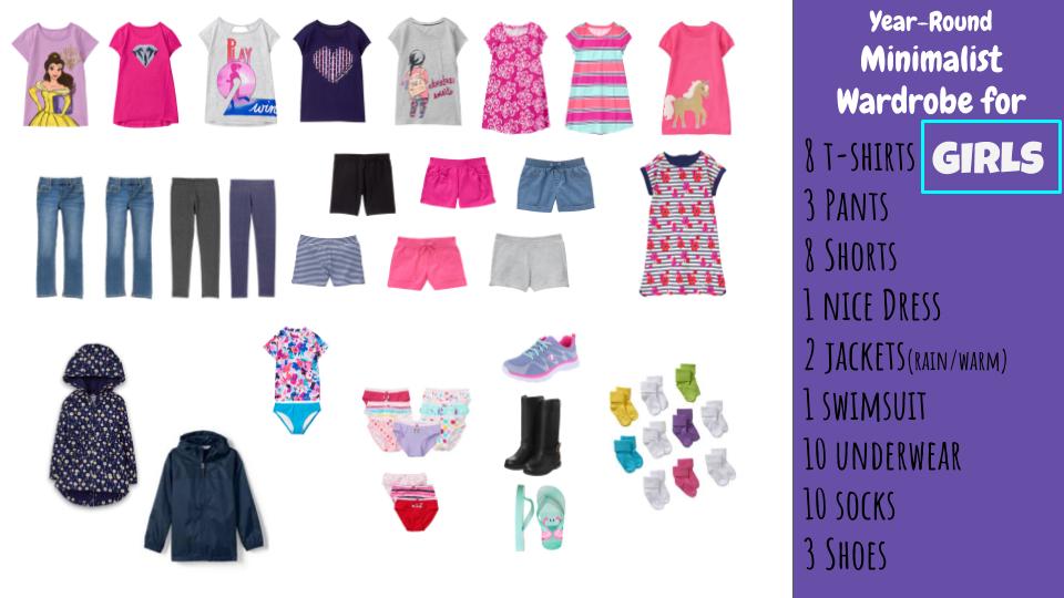 Spendwise Moms Year Round Minimalist Wardrobe for Kids Boys and Girls