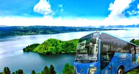 Dukung Pariwisata Damri Buka Trayek Dari Bandara Silangit Ke