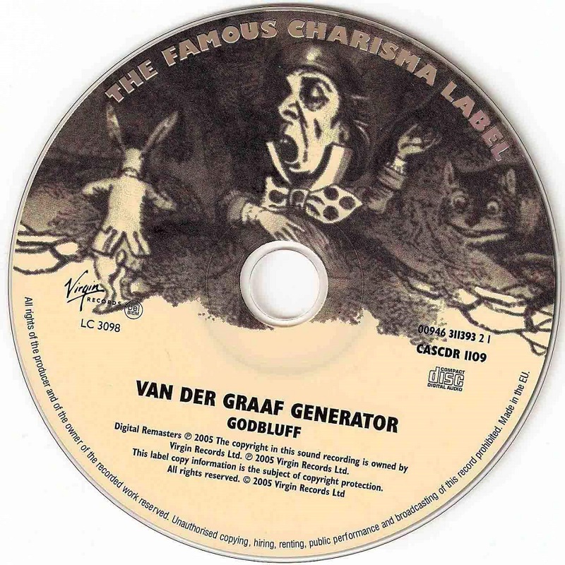 On The Road Again Van Der Graaf Generator "Godbluff"