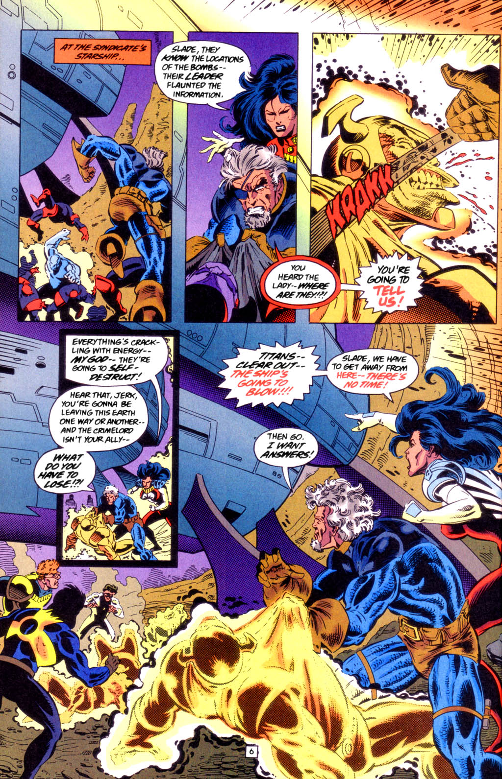 Read online Deathstroke (1991) comic -  Issue #49 - 7
