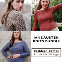 Jane Austen Knits bundle from Kathleen Dames