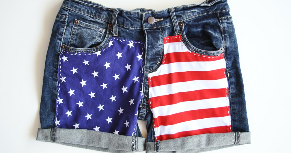 Please Note: DIY: 4th of July Shorts