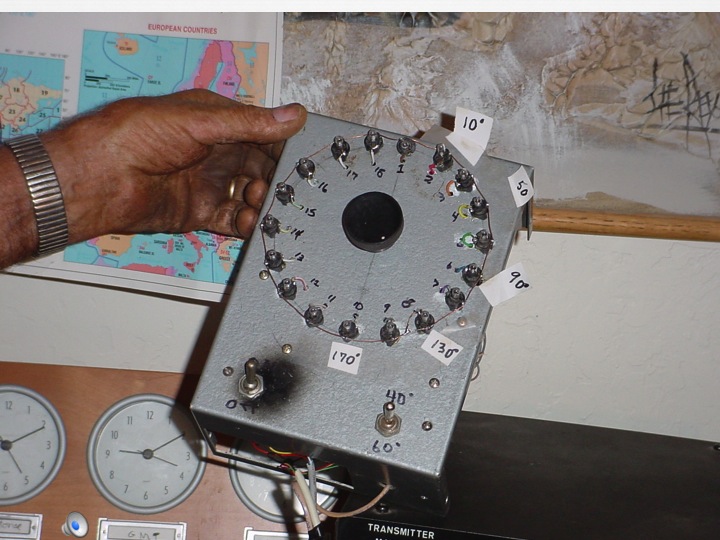 w7yrv - Roy's Antenna Farm : Nine rhombics antennas (reconfigured)