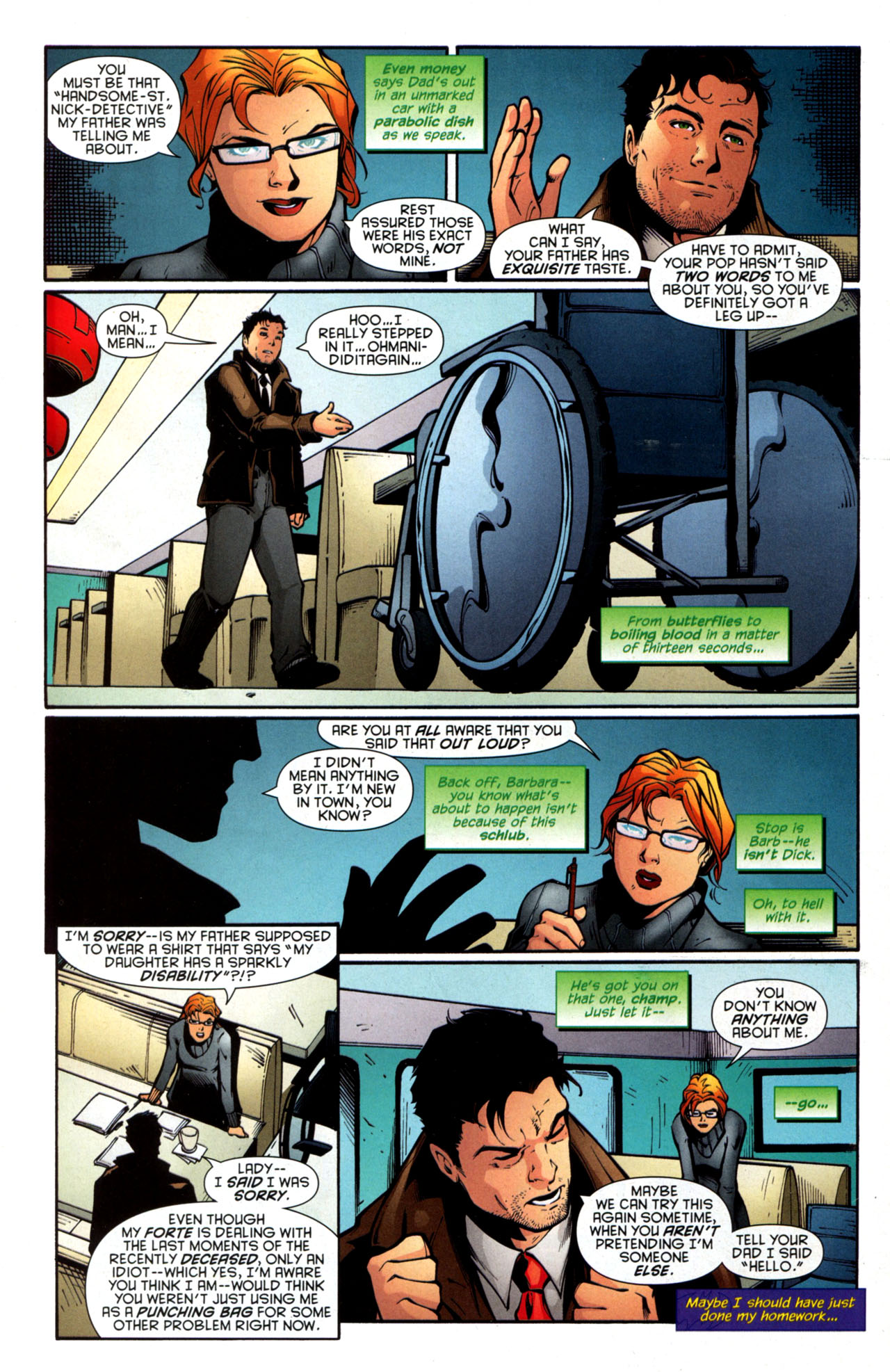 Read online Batgirl (2009) comic -  Issue #5 - 16