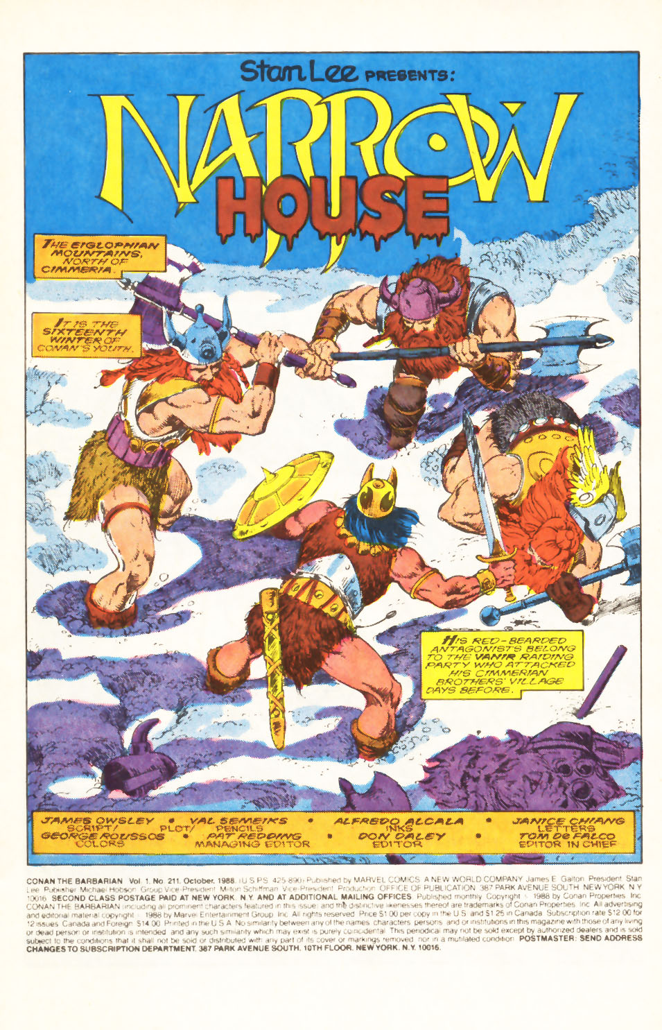 Read online Conan the Barbarian (1970) comic -  Issue #211 - 2