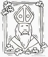 St Patrick Coloring Page Catholic 5