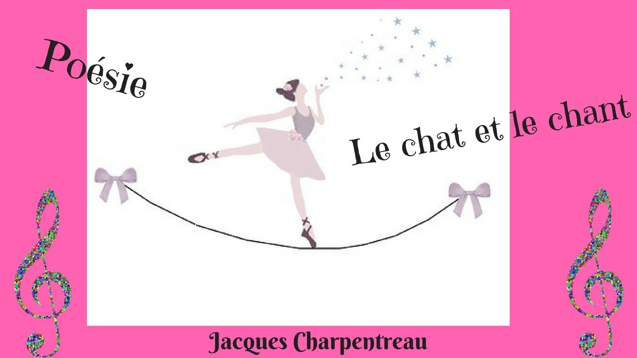 poésie le chat et le chant