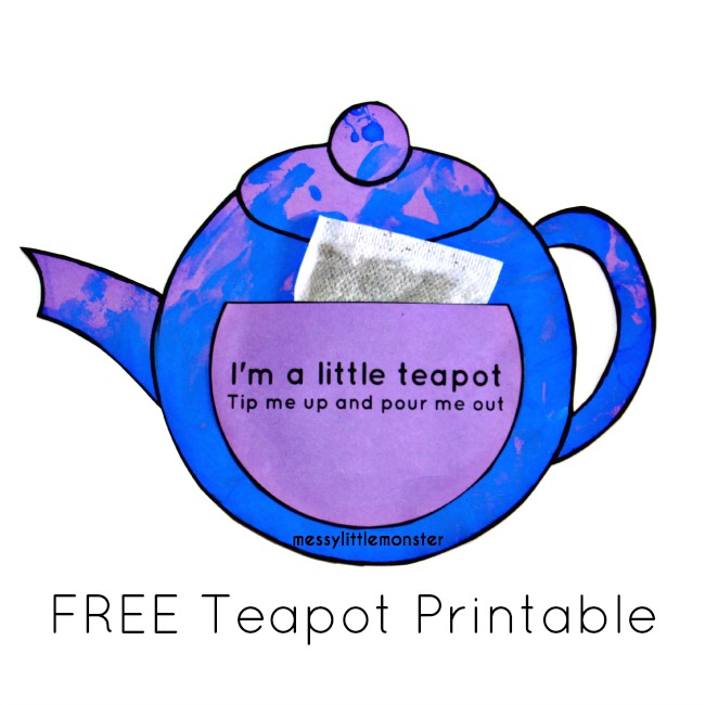 Teapot Craft For Mothers Day Teapot Craft For Mothers Day