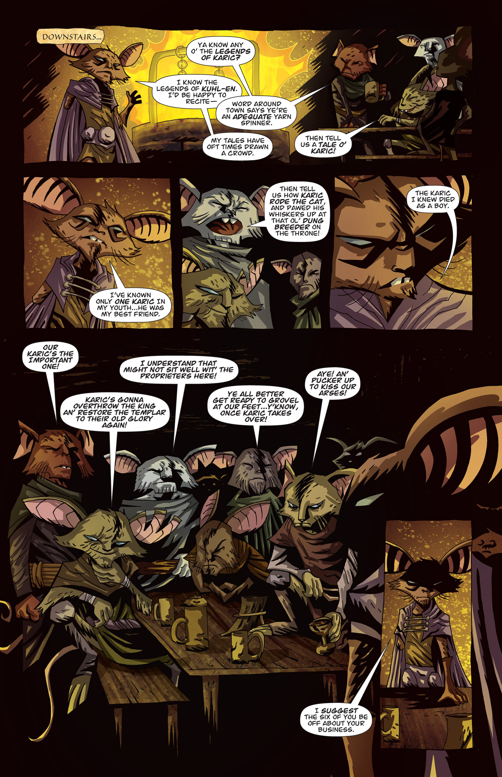 The Mice Templar Volume 4: Legend issue 3 - Page 19