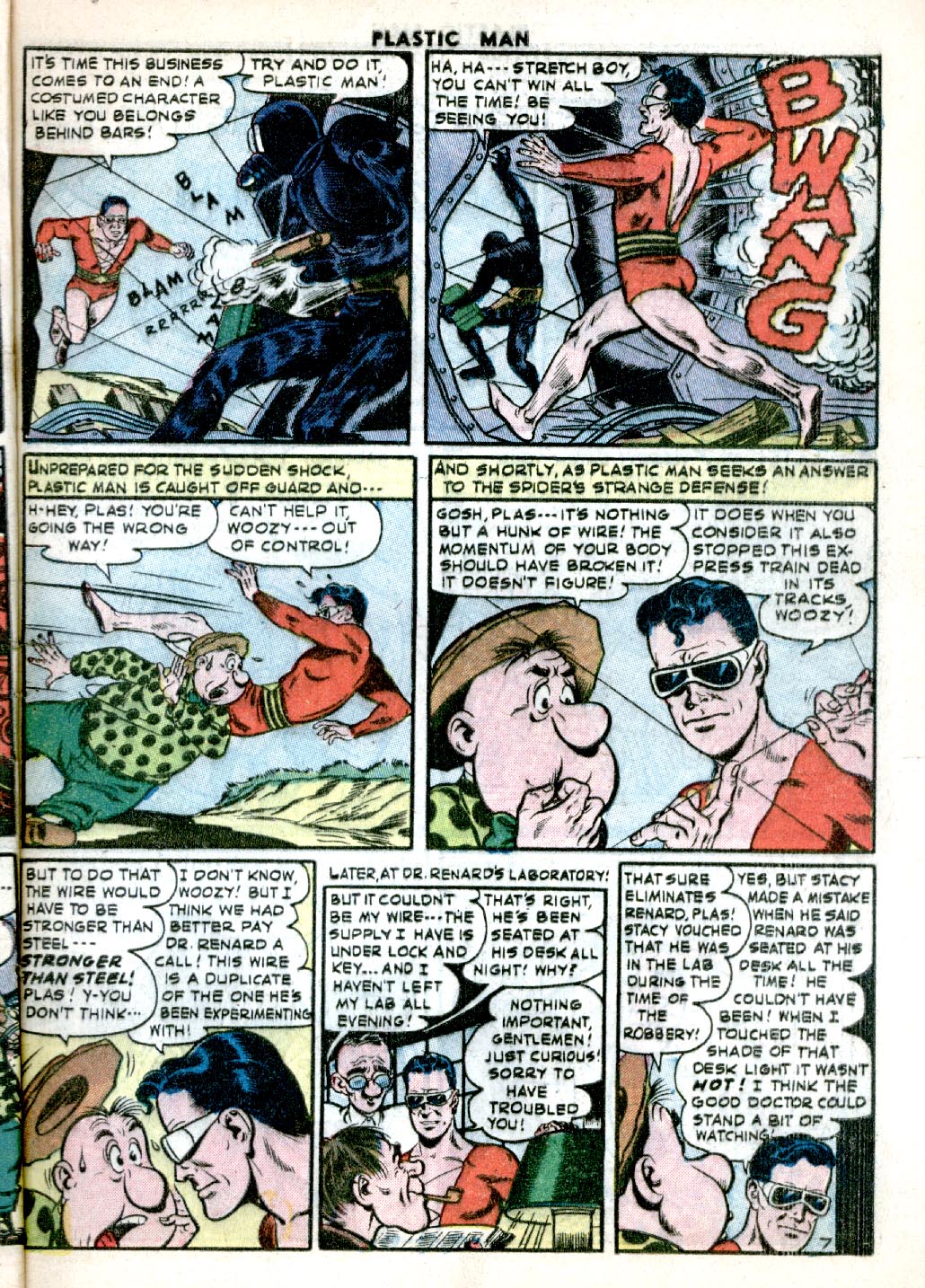 Read online Plastic Man (1943) comic -  Issue #46 - 9