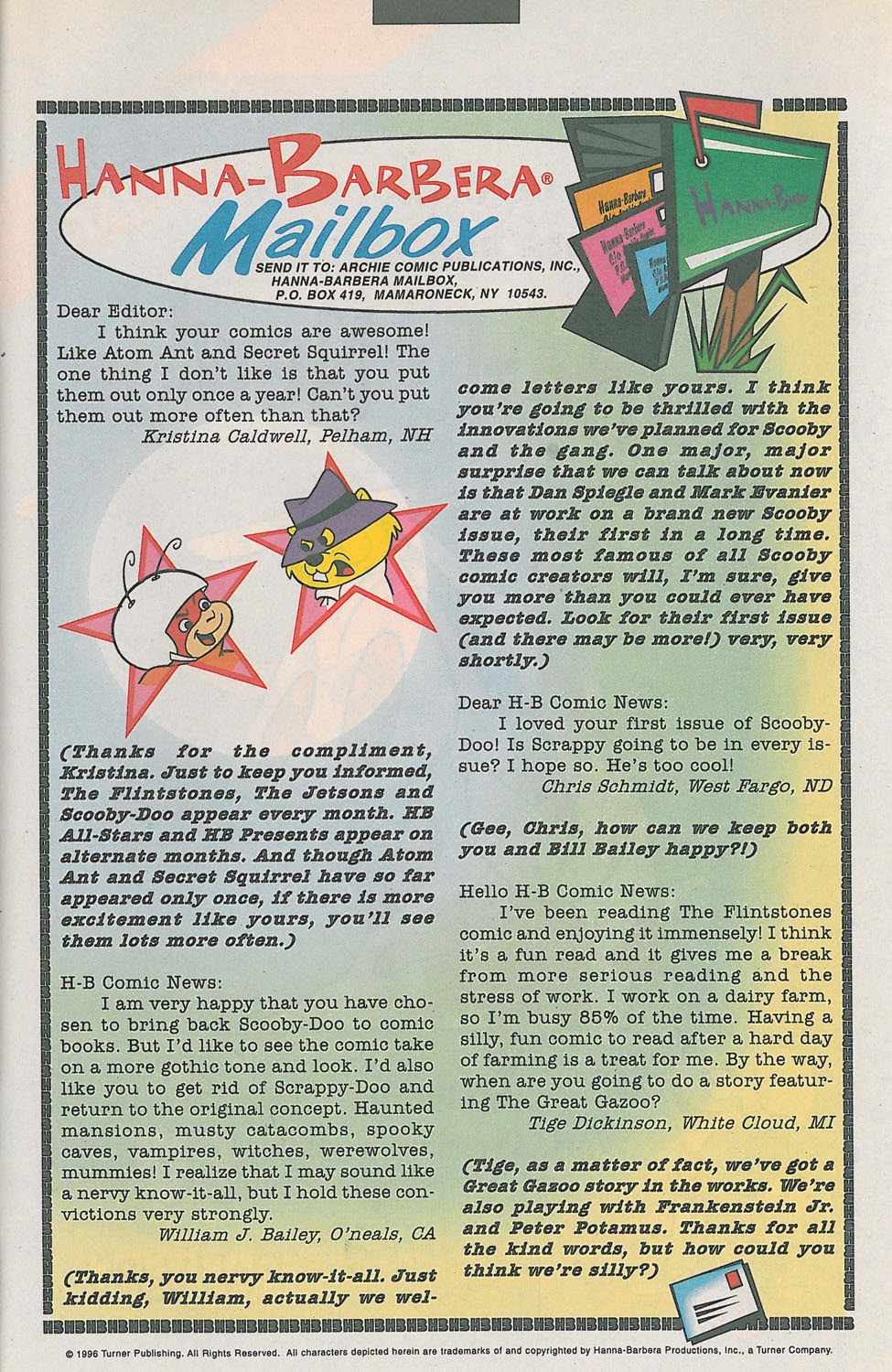 Read online Hanna-Barbera Presents comic -  Issue #4 - 32