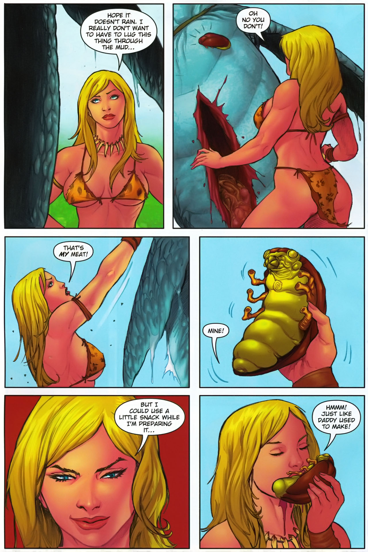 Read online Jungle Girl comic -  Issue #0 - 8