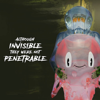 The BackPack Invisible Edition Resin Figure by Alex Pardee x Mighty Jaxx