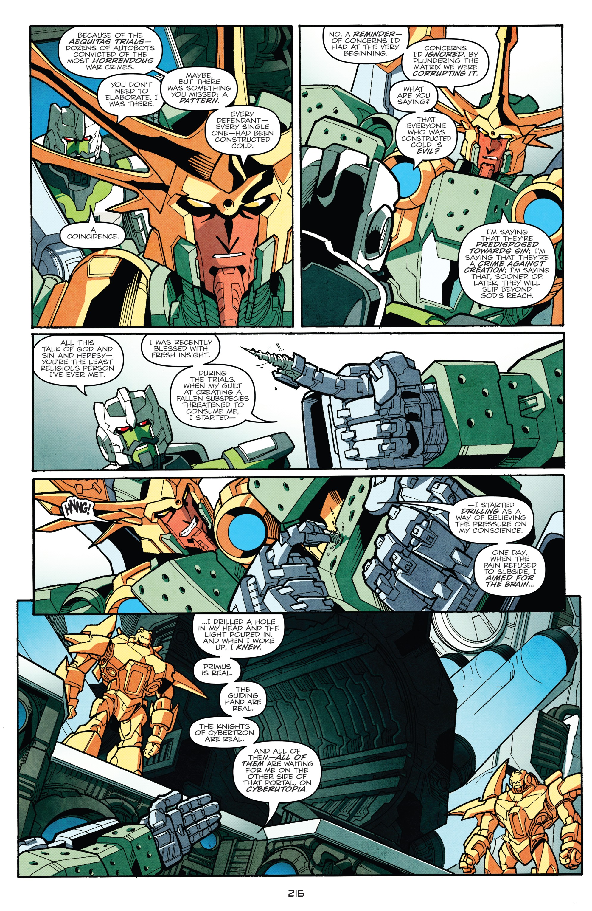 Read online Transformers: The IDW Collection Phase Two comic -  Issue # TPB 5 (Part 3) - 16