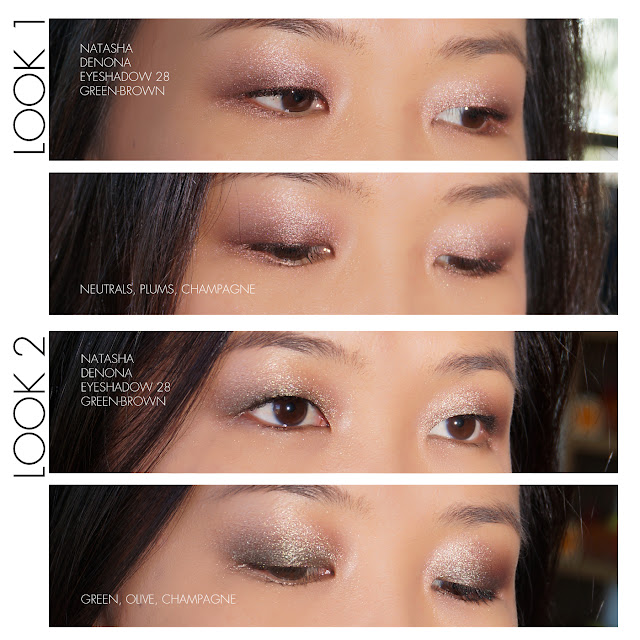 Natasha Denona Eyeshadow Palette 28 Green-Brown - The Beauty Look Book