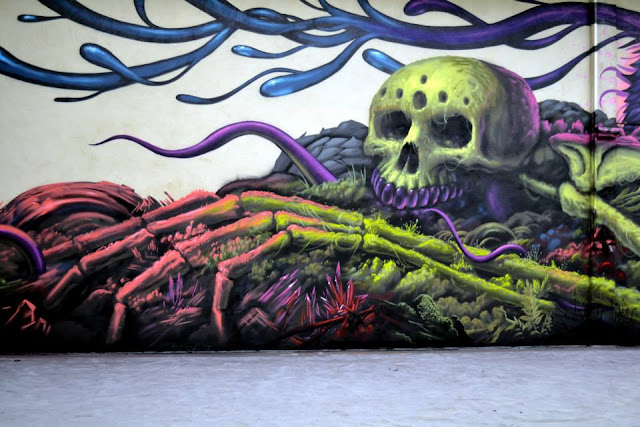 Street Art Collaboration By Jeff Soto And Maxx242 For Goodbye Monopol 2 In Luxembourg City. 5