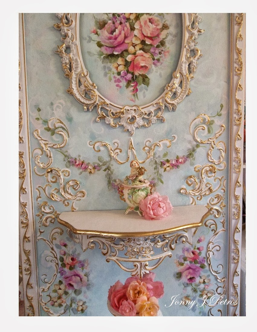 royal rococo Rococo style murals