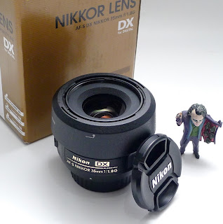 Lensa Fix Nikon 35mm f/1.8G Fullset
