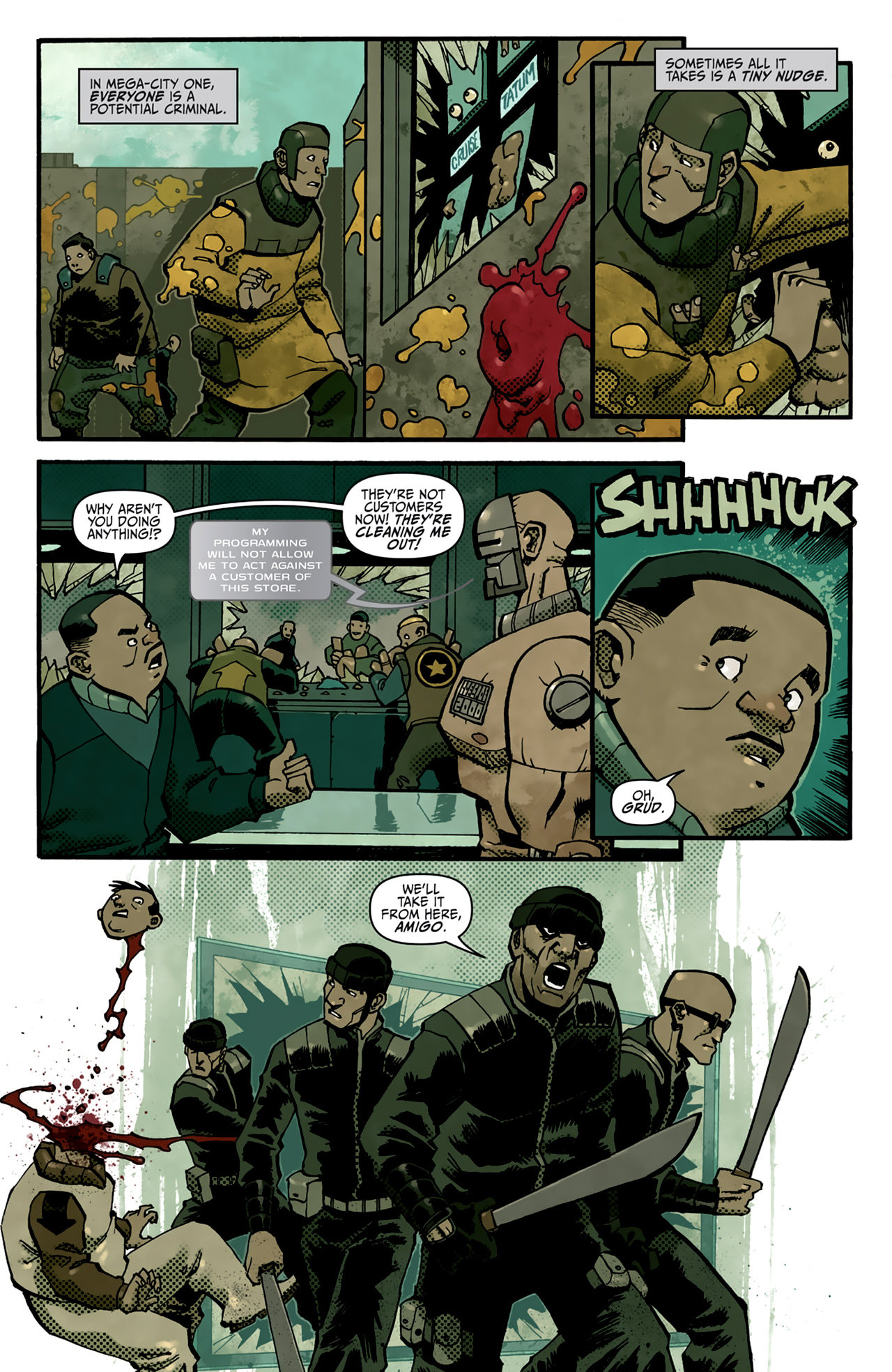 Read online Judge Dredd (2012) comic -  Issue #1 - 10