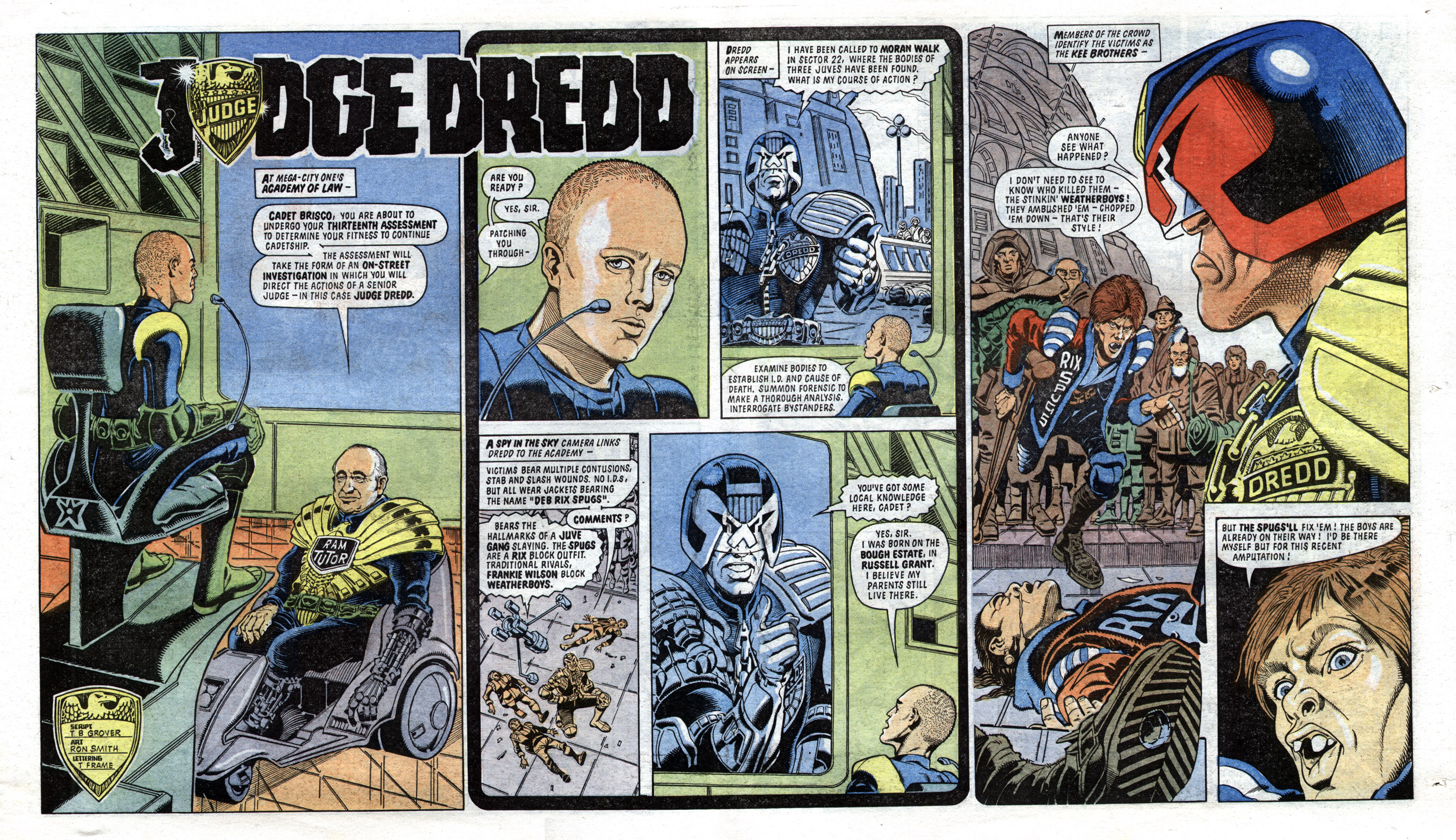 Read online Judge Dredd: The Complete Case Files comic -  Issue # TPB 8 (Part 2) - 242