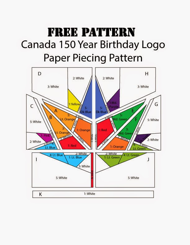 SeaSew Canada150 Quilt Pattern