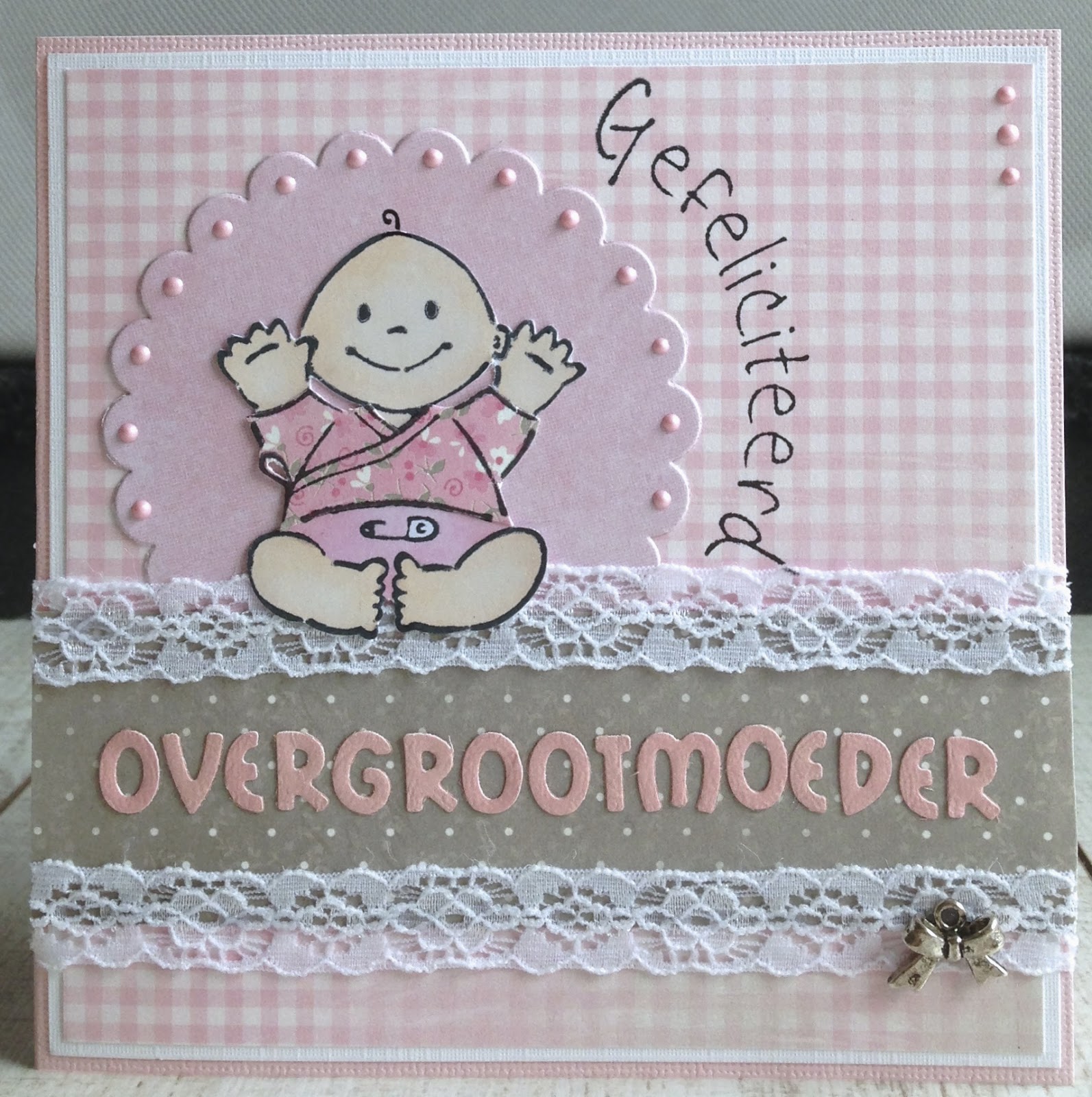 Dotti Sleutelhanger "Leukste Opa" Houtkleur Lich