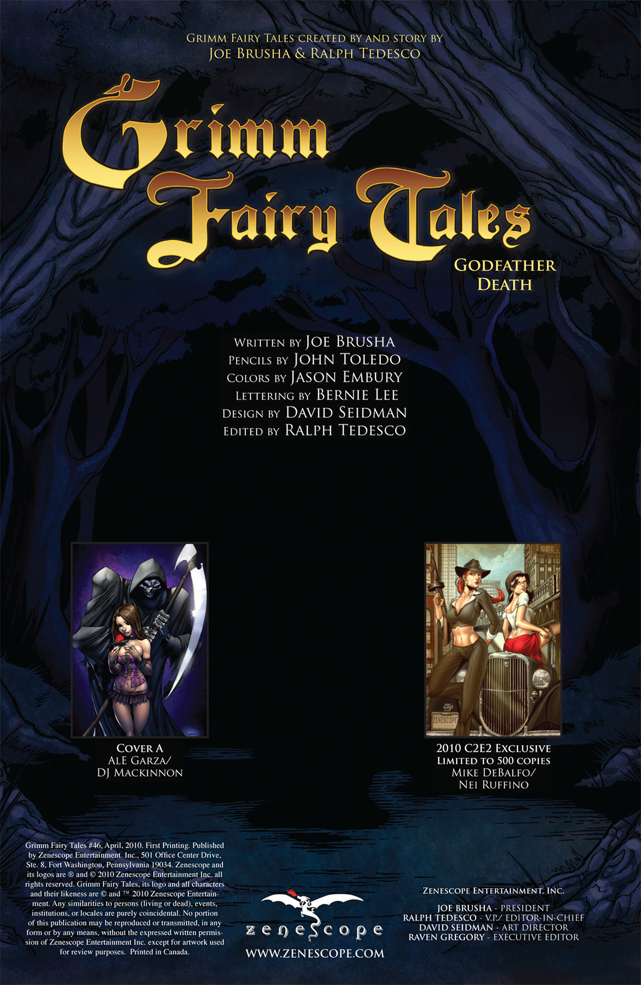 Read online Grimm Fairy Tales (2005) comic -  Issue #46 - 2