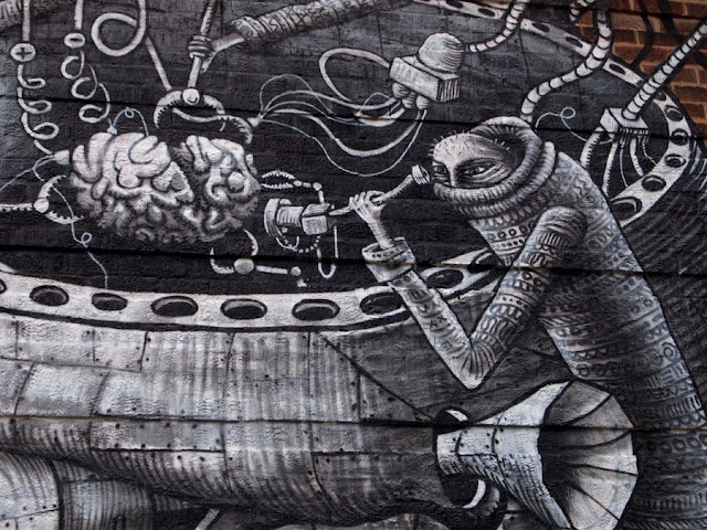 Phlegm New Mural In Sheffield — image 4