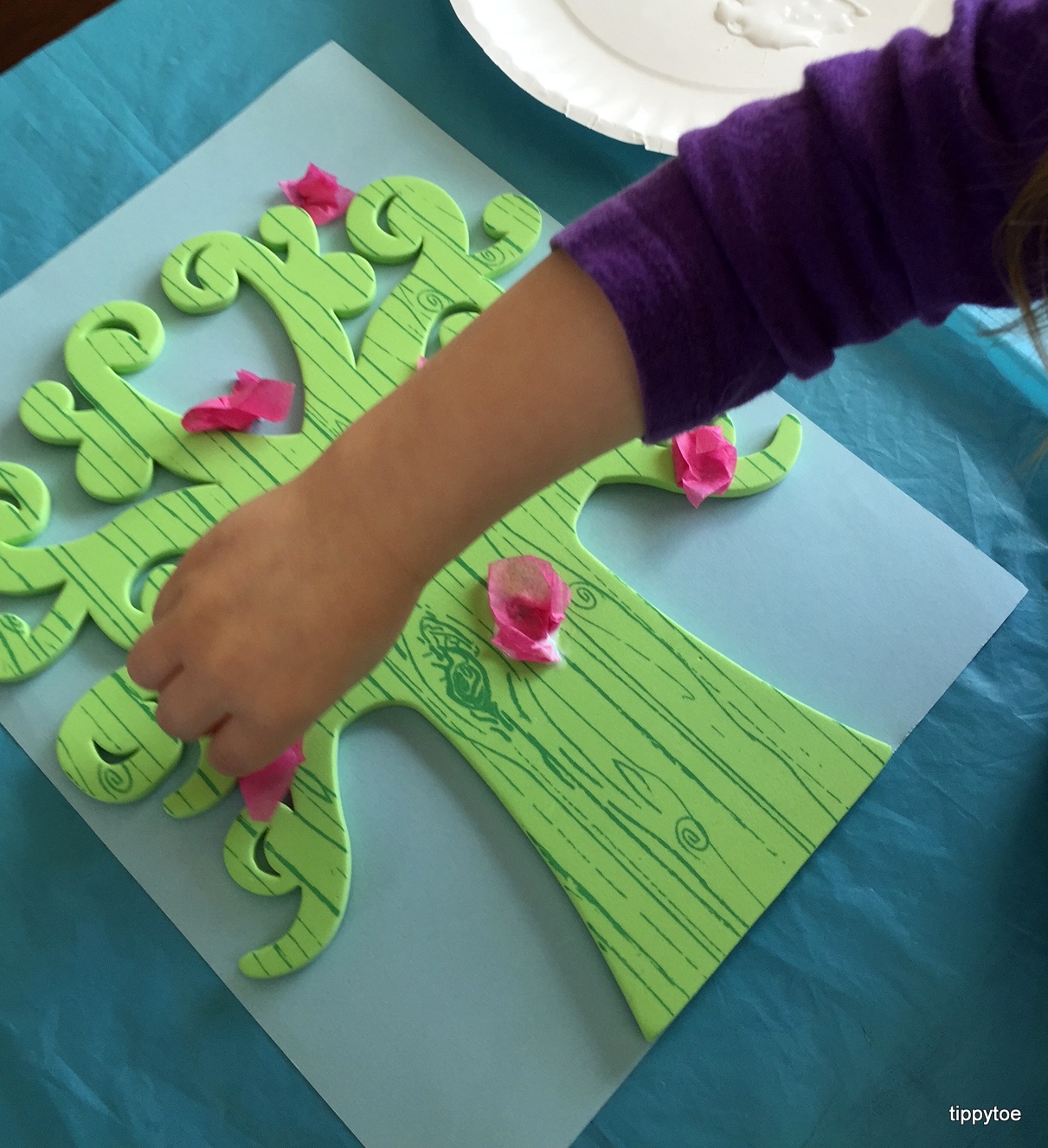 Tippytoe Crafts Two Cherry Blossom Crafts