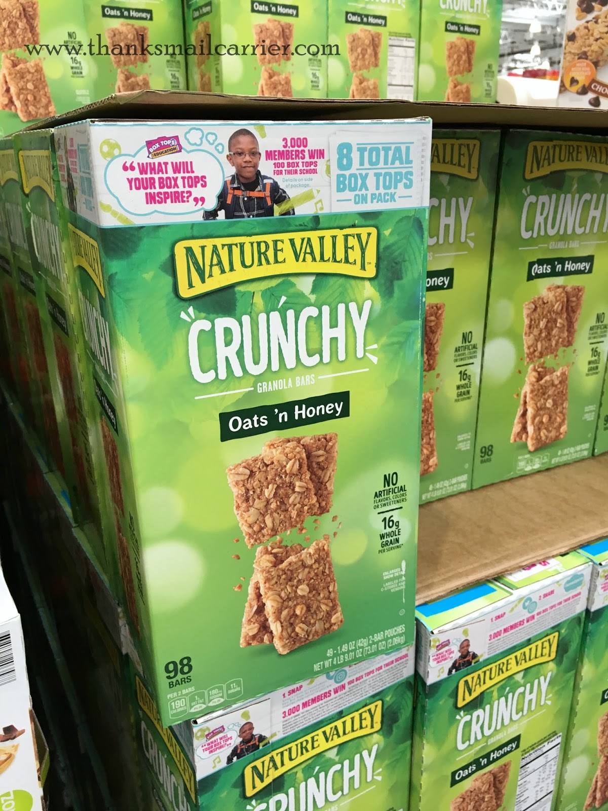 Nature Valley crunchy bars