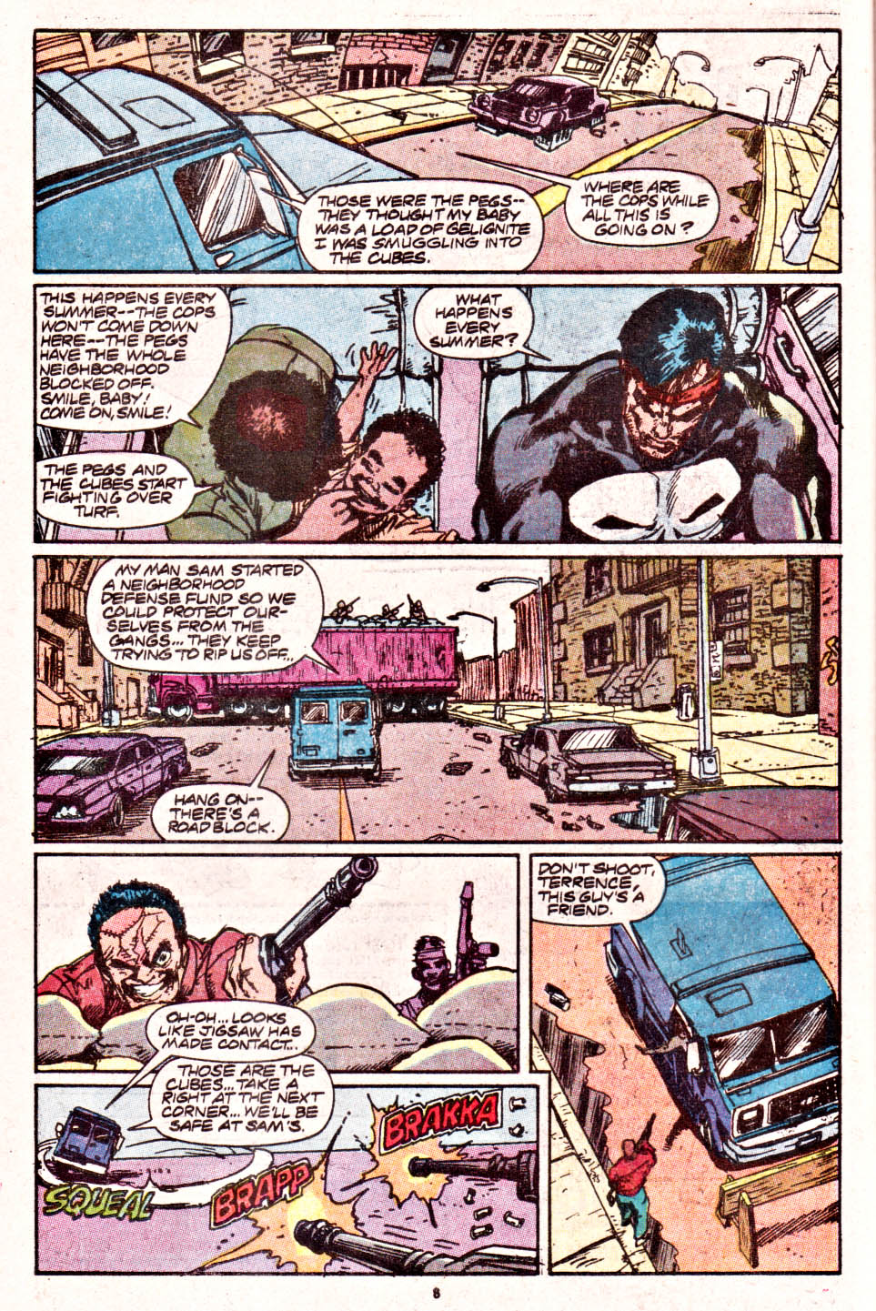Read online The Punisher (1987) comic - Issue #36 - Jigsaw Puzzle - 7