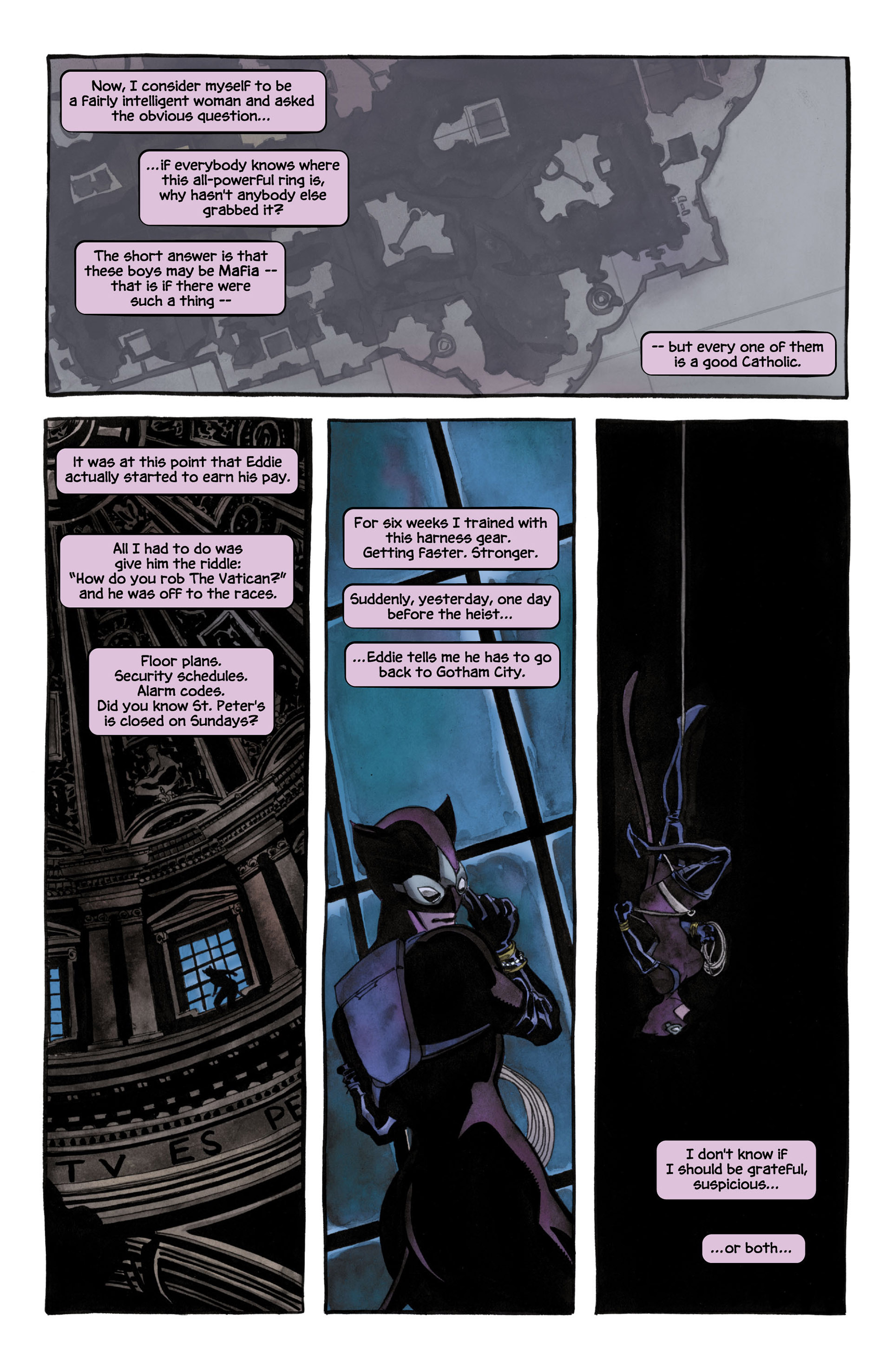 Read online Catwoman: When in Rome comic -  Issue #3 - 17