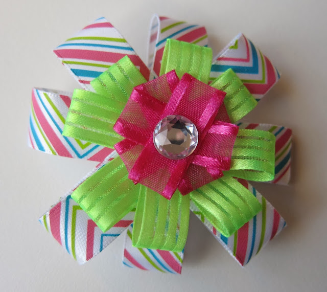 cute homemade hair bow for sale, etsy hair bow