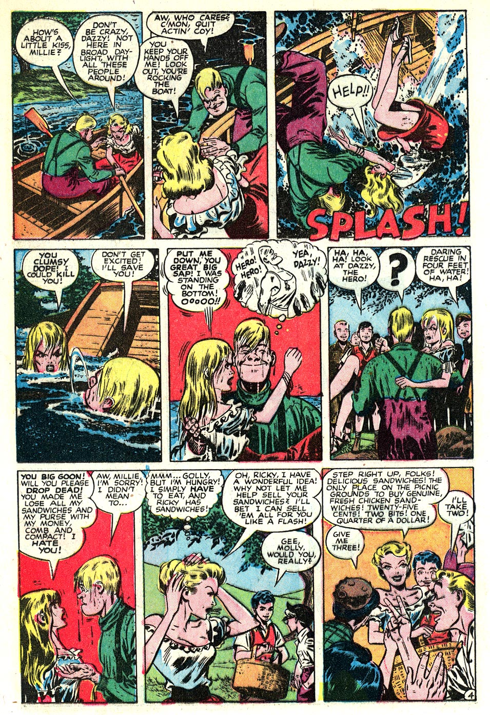 Read online Daredevil (1941) comic -  Issue #45 - 28