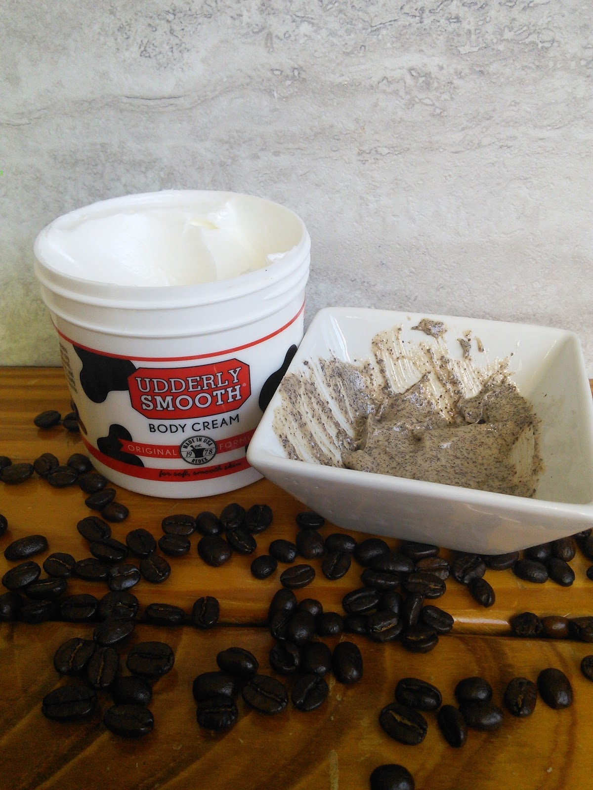 Coffee Scented Face And Body Scrub