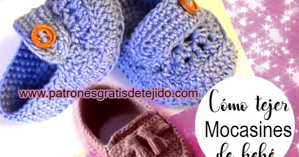 excitación R exprimir Aprende a tejer mocasines a crochet para bebés paso a paso en español