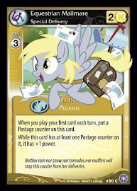 My Little Pony Equestrian Mailmare, Special Delivery The Crystal Games CCG Card