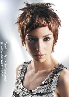 Verschiedene abgehackt Frisuren 2012