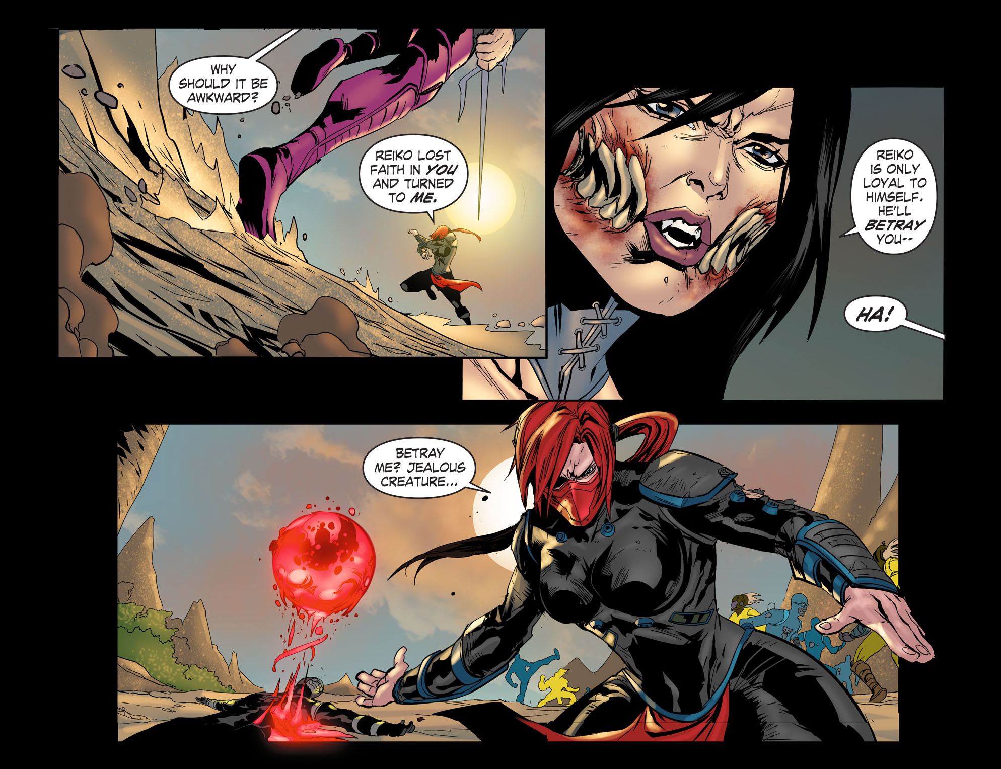 Read online Mortal Kombat X [I] comic -  Issue #26 - 5