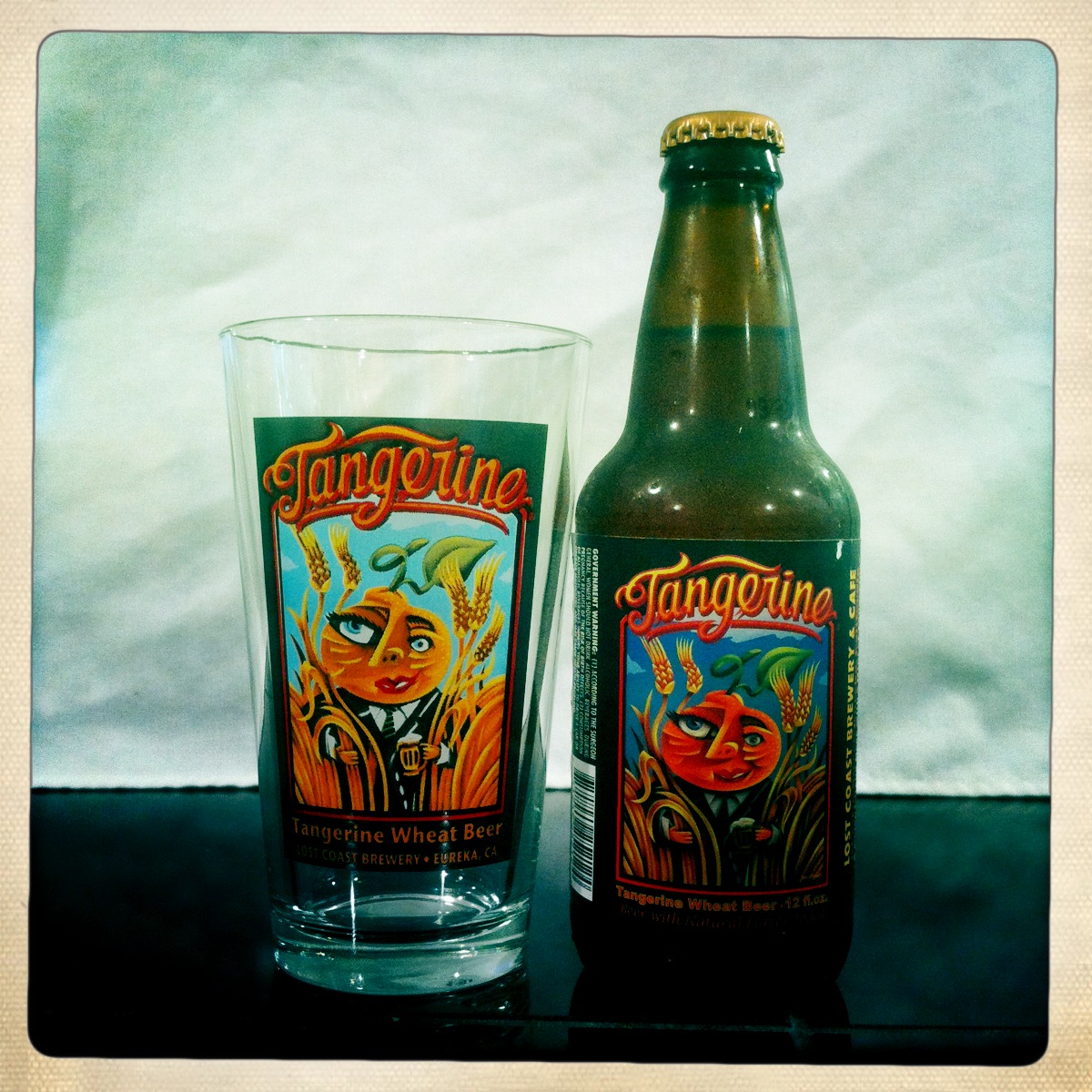 NorCal Beer Blog Lost Coast Brewery Tangerine Wheat Ale