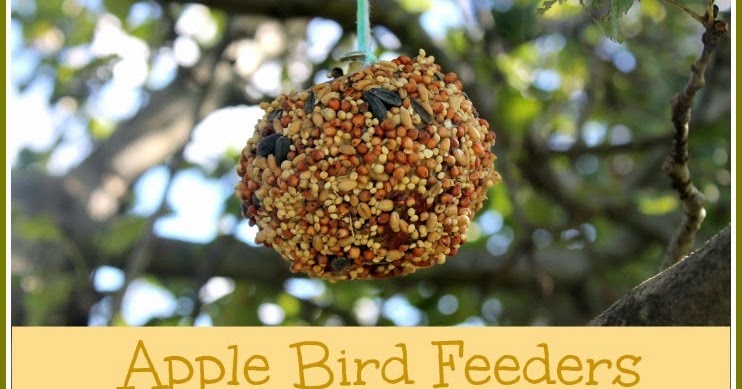 Mom S Heart Apple Bird Feeders