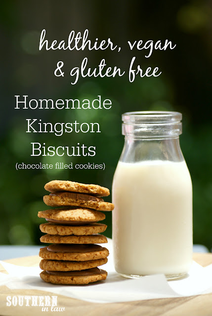 Gluten Free Homemade Kingston Biscuits Recipe - Arnotts Copycat Biscuits, low fat, gluten free, healthy, vegan