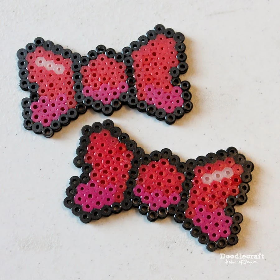 Hello Kitty Keychains Magnets Bracelets Necklaces  Hama beads design,  Perler patterns, Perler bead disney
